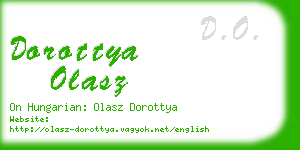 dorottya olasz business card